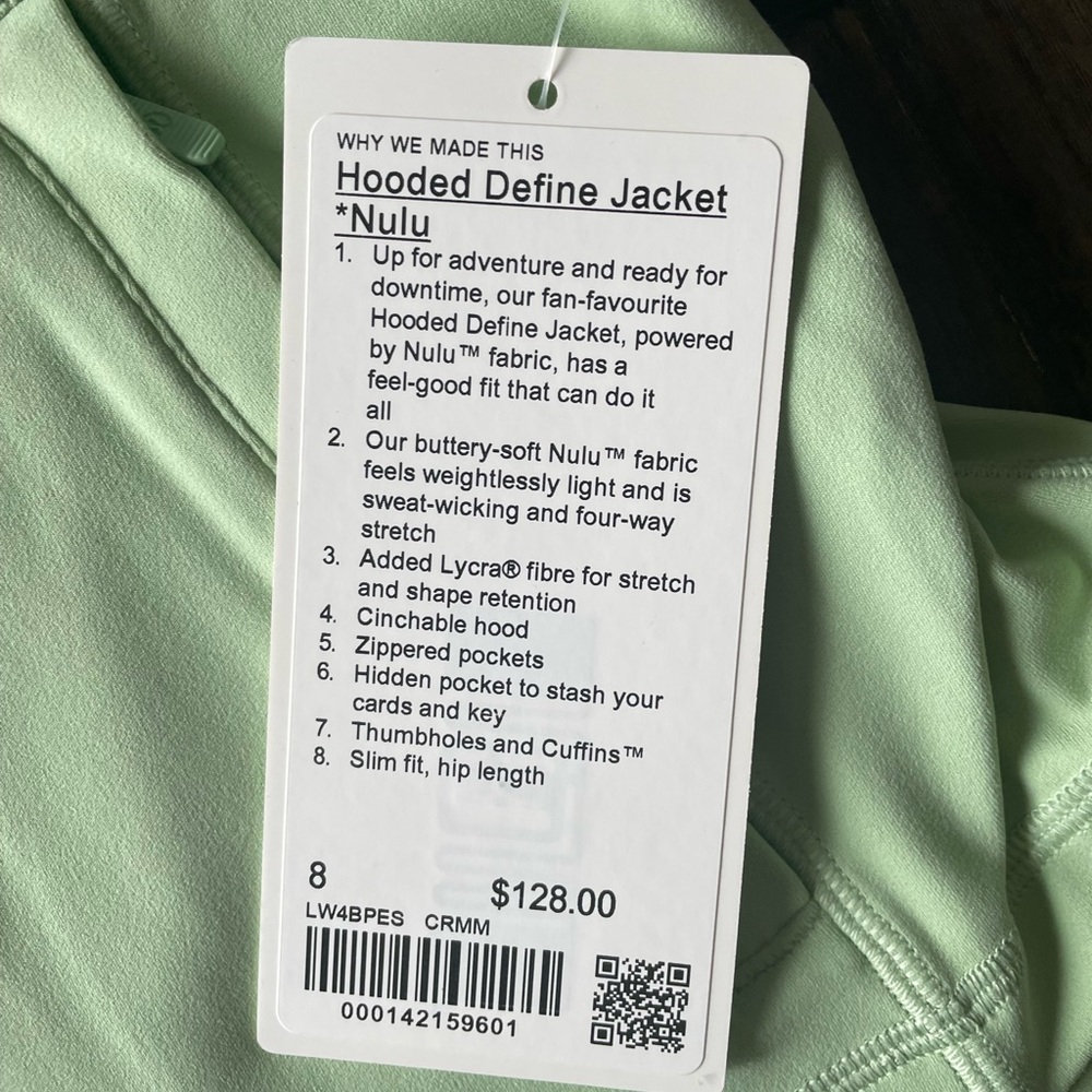 Hooded define jacket *NEW*